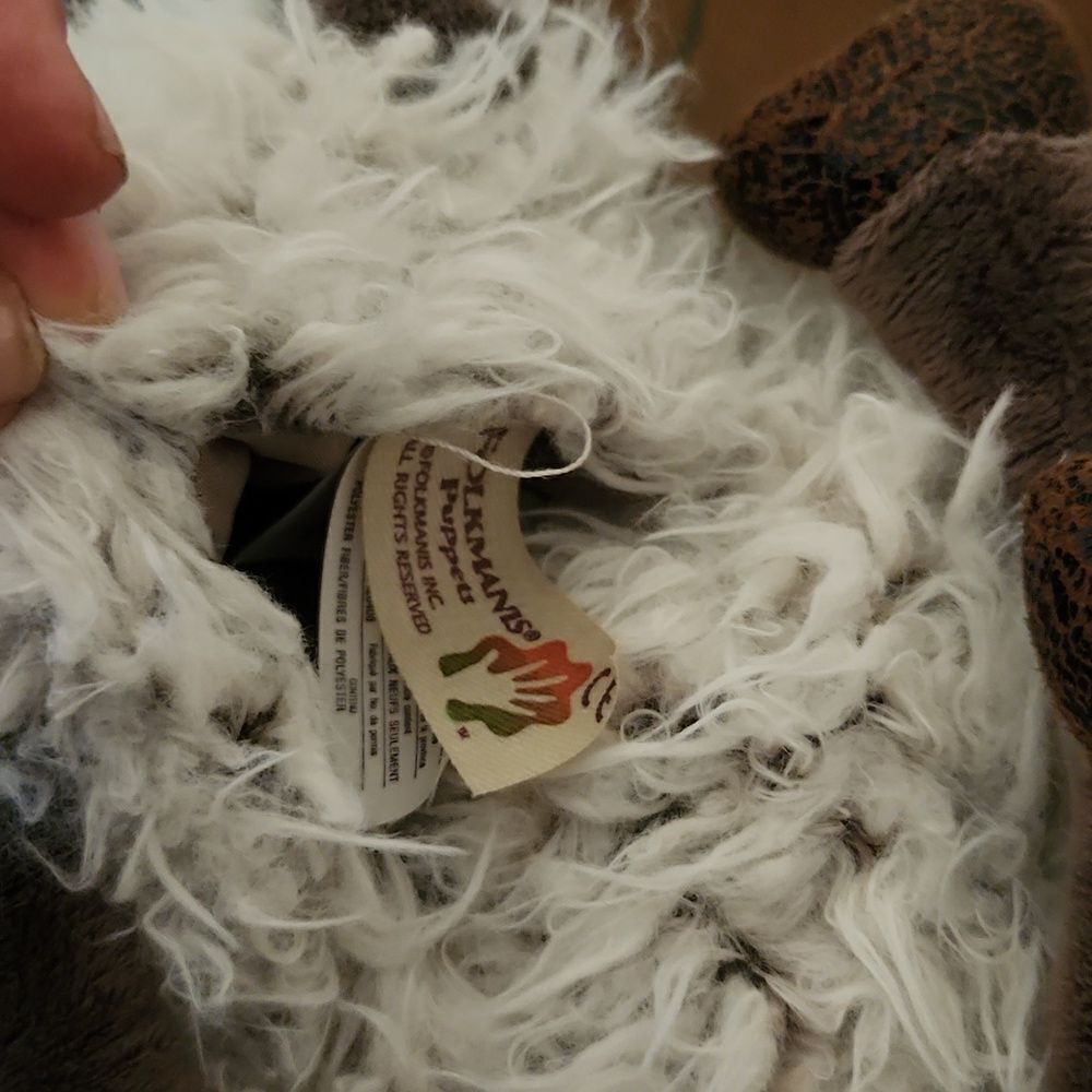 Folkmanis Puppets Bleeding Sheep with Noise Maker Puppet NWT - Picture 15 of 15